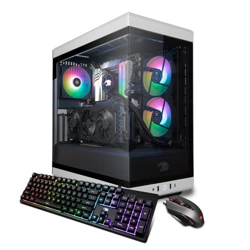 iBUYPOWER Y40 White Gaming PC ...