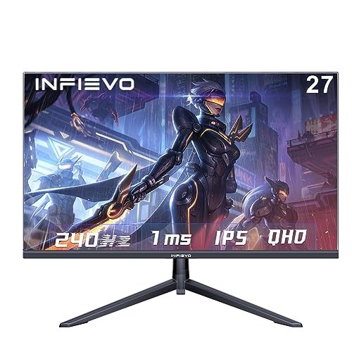 INFIEVO Gaming Monitor 27 Inch...