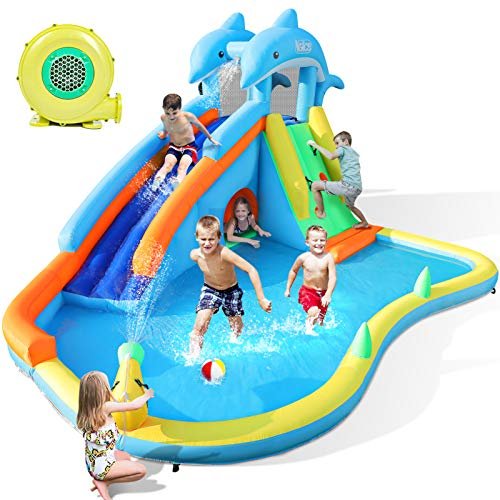 Inflatable Water Slide, Bounce...