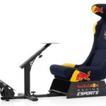 Playseat Evolution Pro Sim Racing Cockpit | Comfortable Racing Simulator Cockpit | Compatible with all Steering Wheels & Pedals on the Market | Supports PC & Console | Redbull Racing Esports edition  Movies & TV