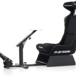 Playseat Evolution Pro Sim Racing Cockpit | Comfortable Racing Simulator Cockpit | Easily Adjustable | Compatible with All Steering Wheels & Pedals on The Market | Supports PC & Console |Actifit  Video Games