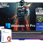 ASUS ROG Strix G16 Gaming Laptop - with Microsoft Office Lifetime License, 16" 240Hz WQXGA Display, Intel 24-Core i9-14900HX, GeForce RTX 4060, 64GB DDR5, 4TB SSD, WiFi 6E, Backlit Keyboard, Win11 Pro  Electronics
