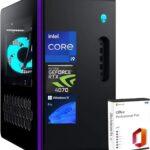 2024 Newest Alienware Aurora R16 Gaming Desktop, i9-13900F, NVIDIA GeForce RTX 4070, Wi-Fi 6E, Windows 11 Pro, with Microsoft Office Lifetime License (64GB DDR5 RAM | 1TB SSD | 2T HDD)  Electronics