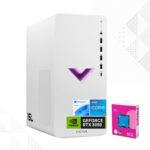 HP Victus 15L Intel i5 RTX 3050 Gaming Desktop, Intel i5-13400 (Beats Intel i7-1255U), NVIDIA GeForce RTX 3050, 16GB RAM, 1TB SSD, Wi-Fi 6, Wired M&K, Windows 11 Home, with 512 External SSD Bundle  Electronics