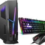 MSI MPG Trident AS 14NUC5-678US Slim Gaming Desktop (10-Core Intel i5-14400F, 16GB DDR5, 1TB SSD, GeForce RTX 4060, WiFi 6E, BT 5.3, Win11P) w/RGB KYB, Mouse & DKZ USB Port Expander  Electronics