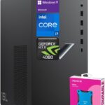 HP Victus 15L i7 RTX 4060 Premium Gaming Desktop, Intel i7-14700F (Beats i9-12900F), GeForce RTX 4060, 64GB RAM, 2TB SSD, RJ-45, DisplayPort, Wi-Fi 6, W11P, Black Bundle with Adata 512 External SSD  Electronics