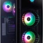 Acer Predator Orion 5000 Gaming Desktop PC (Intel i7-14700F 20-Core, 64GB DDR5 4400MHz RAM, 1TB PCIe SSD, GeForce RTX 4070 Super 12GB, WiFi, Bluetooth, Black, Win 11 Home)  Electronics