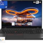 Lenovo Newest ThinkPad T16 Gen 2 Business Laptop, 16" WUXGA (1920 x 1200) Display, Intel Core i7-1355U, 32GB DDR5 RAM, 1TB PCIe SSD, Windows 11 Pro, Ethernet, Wi-Fi 6, Fingerprint, w/WOWPC Bundle  Electronics