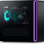 Alienware Aurora R16 Liquid Cooled Gaming Desktop - Intel Core i9-14900F Processor, 32GB DDR5 RAM, 1TB SSD + 1TB HDD, NVIDIA GeForce RTX 4070 SUPER 12GB GDDR6X, Windows 11 Home, Onsite Service - Black  Electronics