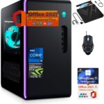 Alienware Aurora R16 Gaming Desktop PC - Intel Core i9-13900F, 64GB DDR5 RAM, 4TB SSD + 2TB HDD, NVIDIA GeForce RTX 4070Ti Super 16GB GDDR6X Graphics, Windows 11 Pro & Office 2021 Pro Lifetime  Electronics