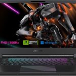GIGABYTE AORUS 15 15.6" 16:9 Thin Bezel FHD 1920x1080 360Hz, NVIDIA GeForce RTX 4050 Laptop GPU 6GB GDDR6, Intel Core i5-12500H, 8GB DDR5 RAM, 512GB SSD, Win11 Home (AORUS 15 9MF-E2US583SH), Black : Electronics