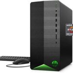 HP 2021 Newest Pavilion Gaming Desktop Computer, AMD 6-Core Ryzen 5 5600G Processor(Beat i7-8700, Upto 4.4GHz), AMD Radeon RX5500 4 GB, 8GB RAM, 256GB PCIe NVMe SSD,Mouse and Keyboard, Win 10 Home  Electronics