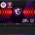 MSI Raider 18 HX 18” 120Hz UHD+ Gaming Laptop Intel Core i9-14900HX, NVIDIA Geforce RTX 4080, 128GB DDR5, 2TB NVMe SSD, Cooler Boost 5, Win 11 Pro: Black A14VHG-258US : Electronics