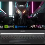 GIGABYTE AORUS 17X 17.3" 16:9 Thin Bezel QHD 2560x1440 240Hz, NVIDIA GeForce RTX 4080 Laptop GPU 12GB GDDR6, Intel Core i9-13980HX, 16GB DDR5 RAM, 1TB SSD, Windows 11 Pro (AORUS 17X AXF-D4US694SH) : Electronics