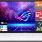 ASUS ROG Zephyrus G14 Moonlight White Gaming Laptop 14.0" 120Hz WQXGA (2560x1600) Display (AMD Ryzen 9 6900HS, 40GB DDR5, 4TB SSD, Radeon RX 6800S 8GB, Backlit KYB, WiFi 6E, Win10P) w/Dockztorm Dock  Electronics