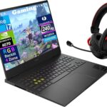 HP Newest OMEN Transcend Gaming Laptop 16.0" 240 Hz IPS WQXGA Display (Intel i7-13700HX, GeForce RTX 4070, 32GB DDR5, 1TB PCIe SSD, 4-Zone RGB KYB, 2 Thunderbolt 4, Win 11 Home) w/Headset & DKZ Hub  Electronics