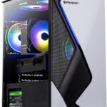 IPASON S7 Gaming PC Desktop – AMD Ryzen7 5700X 3.8GHz, NVIDIA RTX 4060 Ti, 1TB SSD, 16GB DDR4 RAM 3200, 650W PSU, Windows 11 Home  Electronics