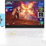 HP OMEN Transcend Gaming Laptop 16.0" 240 Hz IPS WQXGA (Intel 24-Core i9-14900HX, GeForce RTX 4070 8GB, 32GB DDR5, 1TB PCIe SSD, RGB KYB, 2 Thunderbolt 4, Win11Home) w/DKZ Hub USB Port Expander  Electronics