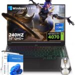 Lenovo Legion 7i Gen 9 Gaming Laptop - 16" WQXGA 500nits 240Hz, Intel Core i9-14900HX(up to 5.8GHz), RTX 4070, 32 GB DDR5, 2 TB SSD, RGB Backlit, Win 11 Pro, with Microsoft Office Lifetime License  Electronics