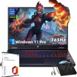 acer Predator Helios Neo 16 Gaming Laptop - Intel 24-Core i9-14900HX CPU | 16" 165Hz WUXGA IPS Display | GeForce RTX 4060 | 16GB DDR5 | 1TB SSD | Backlit KB | Win 11 Pro | with Office Lifetime License  Electronics