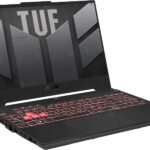 ASUS TUF Gaming A15 (2023) Gaming Laptop, 15.6” FHD 144Hz Display, GeForce RTX 4070, AMD Ryzen 7 7940HS, 16GB DDR5, 1TB PCIe SSD, Wi-Fi 6, Windows 11, FA507XI-EH94(Mecha Gray)  Electronics