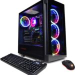 CyberpowerPC Gamer Master Gaming PC, AMD Ryzen 5 7600 3.8GHz, GeForce RTX 4060 8GB, 16GB DDR5, 500GB NVMe SSD, Wi-Fi Ready & Windows 11 Home (GMA2700A)  Video Games