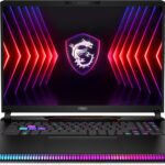 MSI Raider GE78HX 17” 240Hz QHD+ Gaming Laptop Intel Core i9-14900HX, NVIDIA Geforce RTX 4070, 32GB DDR5, 1TB NVMe SSD, Thunderbolt 4, Cooler Boost 5, Win 11 Home: Black 14VGG-205US : Electronics