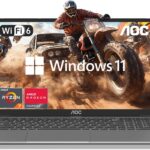 AOC Gaming Laptop, 16.1” FHD Display, AMD Ryzen 7 5825U Octa-Core CPU, 16GB RAM 512GB SSD, Windows 11 Laptop Computer, Wi-Fi 6, Backlit Keyboard, HDMI, USB3.2, Type-C, 53Wh Battery, Metal Shell