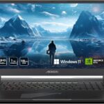 GIGABYTE - AORUS 17 (2024) Gaming Laptop - 240Hz 2560x1440 QHD - NVIDIA GeForce RTX 4070 - Intel Ultra 7 155H - 1TB SSD with 16GB DDR5 RAM - Windows 11 Home AD (AORUS 17 BSG-13US654SH)  Electronics