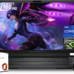 Dell Alienware M18 R2 Gaming Laptop, 18" QHD+ 165Hz, Intel i9 14900HX, GeForce RTX 4090, 64 GB DDR5, 4 TB SSD, WiFi6, Backlit KB, Windows 11 Pro, with Microsoft Office Lifetime License, Designed Mouse  Electronics