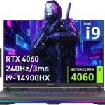 ASUS ROG Strix G16 16" QHD 240Hz Gaming Laptop, Intel i9-14900HX, NVIDIA GeForce RTX 4060, 64GB DDR5, 4TB PCIe SSD, Backlit Keyboard, 720P Webcam, Win 11 Pro, Eclipse Gray, 256GB Docking Station Set  Electronics