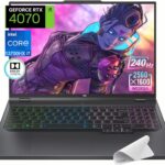 Lenovo Legion Pro 5i Gaming Laptop, 16" (2560 x 1600) WQXGA 240Hz Display, 16-core Intel Core i7-13700HX, NVIDIA RTX 4070, Webcam, RGB Backlit KB, Wi-Fi 6, W/Mouse Pad (32GB RAM | 1TB PCIe SSD)  Electronics
