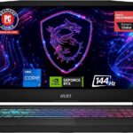 MSI Katana 15 15.6" 144Hz FHD Gaming Laptop 13th Gen Intel Core i7, RTX 4070, 16GB DDR5, 1TB NVMe SSD, USB-Type C, Cooler Boost 5, Win11 Home: Black B13VGK-484US : Electronics