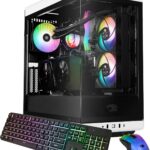 iBuyPower Y40 Gaming PC Computer Desktop Y40WI7N46T01 (Intel Core i7 13700KF, RTX 4060Ti 8GB, 32GB DDR5 5200 RGB (16x2), 2TB NVMe SSD, Windows 11 Home)  Electronics