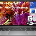 HP ZBook Firefly 14 G10 14" FHD+ Touchscreen Mobile Workstation Business Laptop Computer, 13th Gen Intel i7-1360P, 32GB DDR5 RAM, 1TB PCIe SSD, WiFi 6E, Backlit Keyboard, FR, Windows 11 Pro, Tilsiy  Electronics