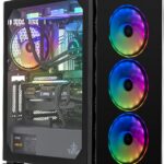 YEYIAN Yari X21 Gaming PC Computer, INTEL 12th Gen Alder Lake i9-12900KF 16-Core 3.2GHz, GeForce RTX 3080 10GB GDDR6X, 2TB NVMe Gen 4 SSD, 2TB 3.5” HDD, 32GB DDR5 4800MHz, 240mm AIO ARGB WiFi 6 BT 5.2  Electronics