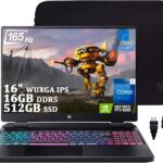 acer Predator Helios Neo 16 Gaming Laptop I 16" WUXGA IPS 165Hz I Intel 16-Core i7-13700HX I 16GB DDR5 512GB SSD I GeForce RTX 4050 6GB I RGB Backlit Thunderbolt4 AX1650 Win11 Pro + HDMI Cable  Electronics