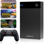 Kinhank 12TB Retro Gaming Hard Drive,Gaming External Hard Drive with 96000+ Classic Games,Retro Game Consoles Compatible with 400+ Emulators,Portable Game Hard Drive Compatoble with Win-7/8/10/11  Electronics