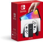 Nintendo Switch (OLED model) with White Joy-Con  Everything Else