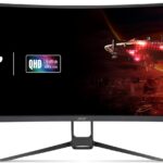Acer Nitro 34" UWQHD 3440 x 1440 1000R Curved PC Gaming Monitor | AMD FreeSync Premium | 240Hz Refresh | Up to 0.5ms | AdobeRGB 90% | HDR 10 | 1 x DP 1.4 & 2 x HDMI 2.1 | EDA343CUR Xbmiippx  Electronics