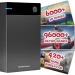 Kinhank 12TB External HDD Hard Drive, Retro Gaming Hard Drive with96000+ Classic Games,Retro Game Consoles Compatible with Win-7/8/10/11,Portable Game Hard Drive Disk  Electronics