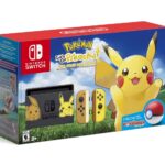 Nintendo Switch Console Bundle- Pikachu & Eevee Edition with Pokémon Let's Go, Pikachu! + Poke Ball Plus : Video Games