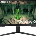 SAMSUNG 25" Odyssey G4 Series FHD Gaming Monitor, IPS, 240Hz, 1ms, G-Sync Compatible, AMD FreeSync Premium, HDR10, Ultrawide Game View, DisplayPort, HDMI, Fully Adjustable Stand, LS25BG402ENXGO  Electronics