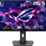 ASUS ROG Strix 27” 1440P OLED Gaming Monitor (XG27ACDNG) - QD-OLED, QHD (2560 x 1440), 360Hz, 0.03ms, Custom Heatsink, OLED Care+, G-SYNC Compatible, 99% DCI-P3, DisplayWidget, AI Gaming, 3yr warranty  Electronics