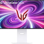 LG ‎32GS95UV 32-inch Ultragear OLED Gaming Monitor UHD 240Hz 0.03ms DisplayHDR True Black 400 AMD FreeSync Premium Pro NVIDIA G-Sync HDMI 2.1 DisplayPort Tilt/Height/Swivel Stand White  Electronics
