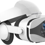 Virtual Reality Headset 3D VR Glasses – High Definition Optical Lens Fully Adjustable Strap Focal and Object Distance – Perfect VR Headset for 4.0" to 6.3" Any Phones  Cell Phones & Accessories