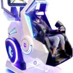 VR 360 Degree Simulator Machine Virtual Reality Motion Space Chair Cinema  Cell Phones & Accessories