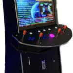 TOP US VIDEO ARCADES Full Size Commercial Grade Upright Standup Arcade Machine 4 Player 4600 Classic Games 32 inch Screen Black  Toys & Games