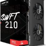 XFX Speedster SWFT210 Radeon RX 7700XT Gaming Graphics Card with 12GB GDDR6 HDMI 3xDP, AMD RDNA 3 RX-77TSWFTFA  Electronics