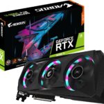 GIGABYTE AORUS GeForce RTX 3060 Ti Elite 8G (REV2.0) Graphics Card, 3X WINDFORCE Fans, LHR, 8GB 256-bit GDDR6, GV-N306TAORUS E-8GD REV2.0 Video Card  Electronics